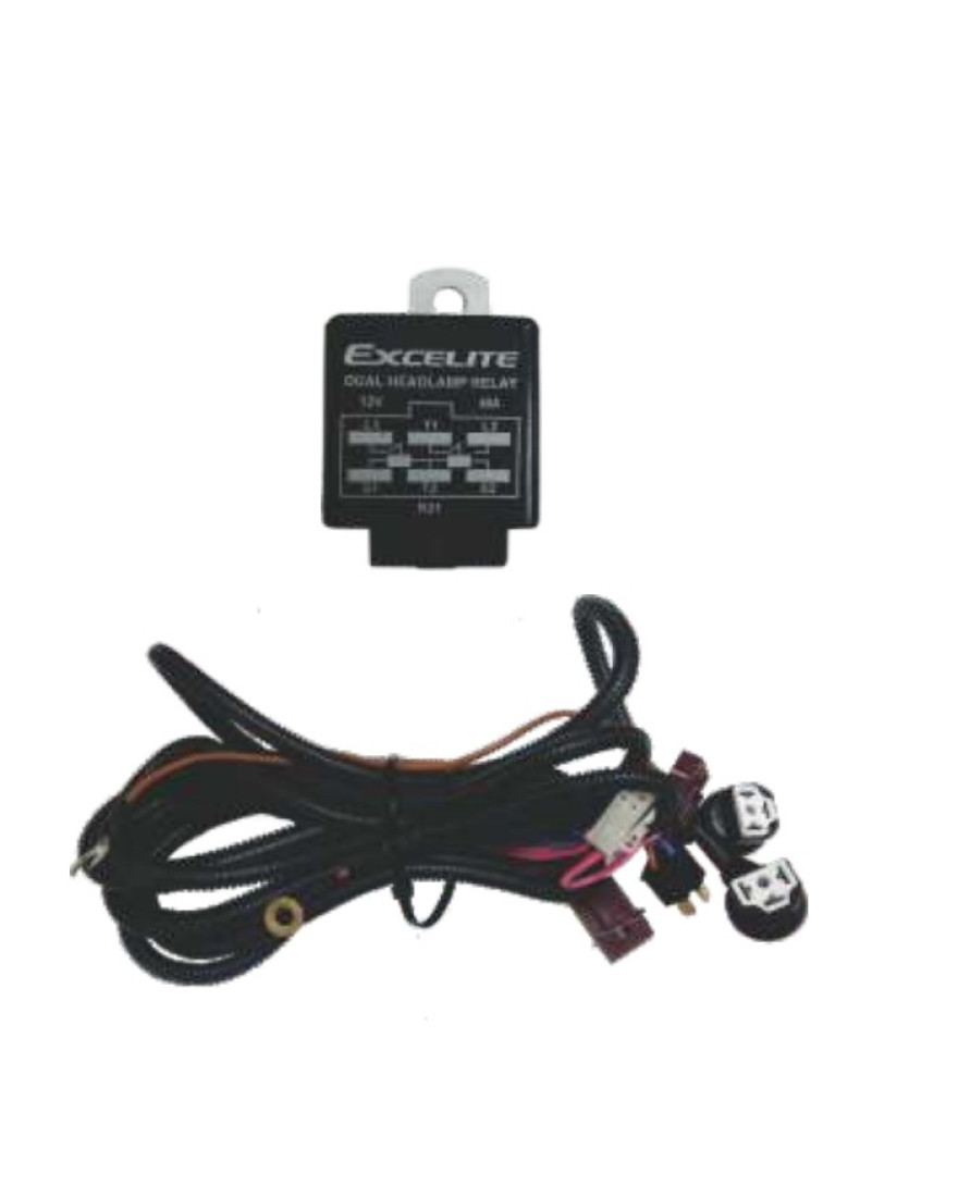 EXCELITE 12V DUAL HEAD LAMP RELAY